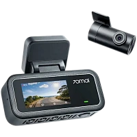 70mai Dash Cam A410 Neo with RC21 Rear Cam, Black