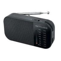 Radio portabil MUSE M-025 R, Negru