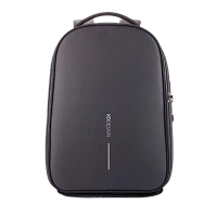 Rucsac de călătorie Bobby Trolley, 17", Poliuretan, Negru