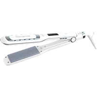 Placă de îndreptat părul Rowenta Wet & Dry Pro SF5010F0, Alb