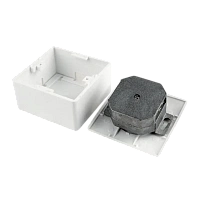 Priză pentru montare pe perete Cablexpert MVS-2S6-01, Alb