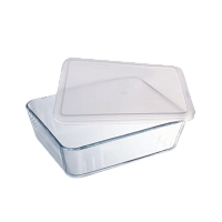 Tava de copt CasaMasa 241P000, Transparent