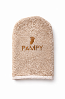 Manușă de baie din bumbac pentru bebeluși Pampy Bej