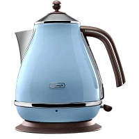 Fierbător electric DeLonghi KBOV 2001 AZ, Albastru deschis