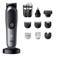 Trimmer pentru bărbați Braun AIO7560, Gri