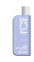 ICE by Professional Șampon anti-îngălbenire Keep My Blonde, 250 ml