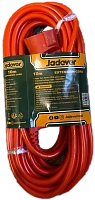 Prelungitor electric portocaliu 1 priză 3 m 3x1.5 mm² 10A 250V Jadever JDEJAG01