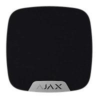 Sirenă Ajax HomeSiren, Negru