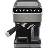 Cafetiera manuala Polaris PCM 1535E Adore Cappuccino, 1400W, Argintiu