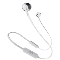Căști JBL Tune 205BT, Argintiu