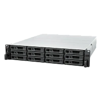 SYNOLOGY "RS2423RP+II",12-bay, 4-core AMD Ryzen 3.35-3.6Ghz, 8Gb*1+1Slot, 1x10GbE, 2x1GbE, PCIe, 2xP