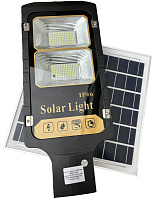 Corp de iluminat stradal LED SOLAR VARGO, 100W, 6500K, IP65 (cu senzor și telecomandă)