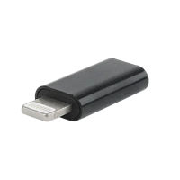 Audio Adaptor Cablexpert A-USB-CF8PM-01, Lightning - USB Type-C, Negru