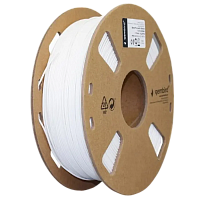 Filament pentru imprimantă 3D Gembird 3DP-PLA-01-MTW, PLA, Alb Mată, 1.75 mm, 1kg