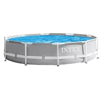 Piscină cu cadru metalic Intex, 12706L, Gri, 26720