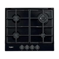Plită pe gaz Whirlpool TKRL 661 NB, Negru