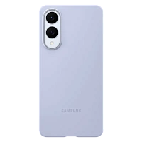 Husă Samsung Silicone Cover pentru Galaxy S25 Edge, Albastru deschis