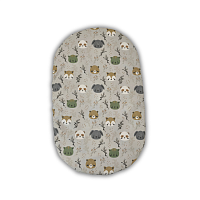 Cersaf Impermiabil cu elastic din bumbac pentru carucior Animals