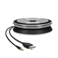 Microfon portabil pentru înregistrare vocală EPOS EXPAND SP 20 ML, Fără fir/Cu fir, Argintiu