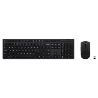 Set Tastatură + Mouse Lenovo 4X31R64342, Fără fir, Negru