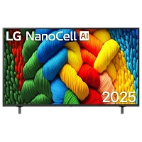 55" Nanocell SMART TV LG 55NANO81A6A, 3840x2160 4K UHD, webOS, Negru