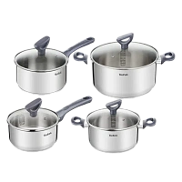 Set de vase Tefal G712S855, Oțel inoxidabil