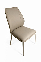 Scaun tapițat Velvet Taupe – scaun modern pentru dining