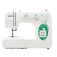 Mașină de cusut JANOME S-19, Alb Verde