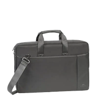 Geantă pentru Laptop Rivacase Central, 17.3", Poliester, Gri