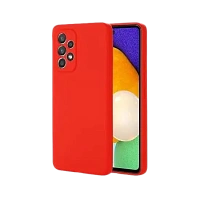 Husă Xcover Galaxy A03 - Liquid Silicone, Roșu