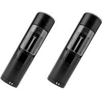 Set de grindere Huslog - negru