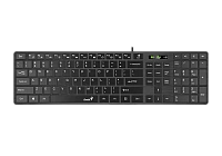 Tastatură Genius SlimStar 126, Cu fir, Negru