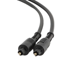 Cablu audio Cablexpert CC-OPT-1M, Toslink - Toslink, 1m, Negru