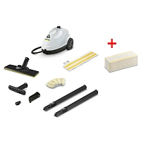 Aparat de curățat cu abur Karcher SC 2 EasyFix + EasyFix Mini, Alb