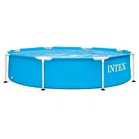 Piscină rotundă INTEX METAL FRAME, 244x51 cm