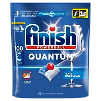 Tablete pentru mașina de spălat vase Finish Quantum, 100 buc