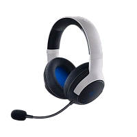Căști gaming Razer Kaira HyperSpeed pentru PS5, Fără fir, Alb | Negru