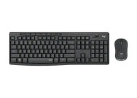 Set Tastatură + Mouse Logitech MK295, Fără fir, Grafit