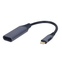 Adaptor USB APC Electronic A-USB3C-DPF-01, USB Type-C - DisplayPort (M), 0,15m, Gri