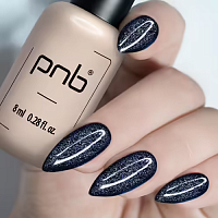 UV/LED Oja semipermanentă reflectorizantă SHOCK EFFECT 10 Night Blue PNB, 8 ml