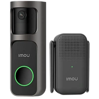 Sonerie video IMOU Doorbell 2S Kit, Negru