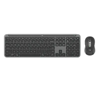 Set Tastatură + Mouse Logitech MK950, Fără fir, Grafit
