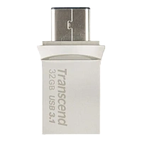 Memorie USB Transcend JetFlash 890, 32GB, Argintiu