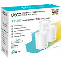 Sistem Wi-Fi Mesh TP-LINK Deco X20 (3-pack), Alb