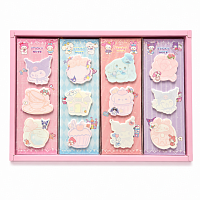 Hartie Adeziva pentru Notite Ondulate Anime, 100 Foi, Sticky Notes Decorative Autoadezive