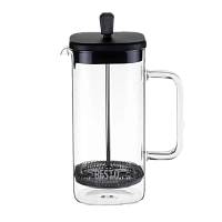 Cafetiera French Press RESTO 90504, 0,8L, Transparent