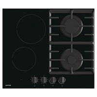 Plită incorporabilă  mixtă Gorenje GCE691BSC, Negru