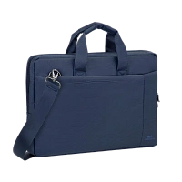 Geantă pentru Laptop Rivacase Central, 15.6", Poliester, Albastru