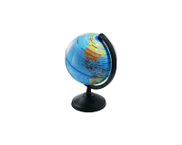 Glob pamantesc educativ D18.2 cm, limba rusa, glob geografic rotativ