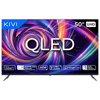 50" LED SMART TV KIVI 50U7000MB, QLED, 4K UHD, Android TV, Black